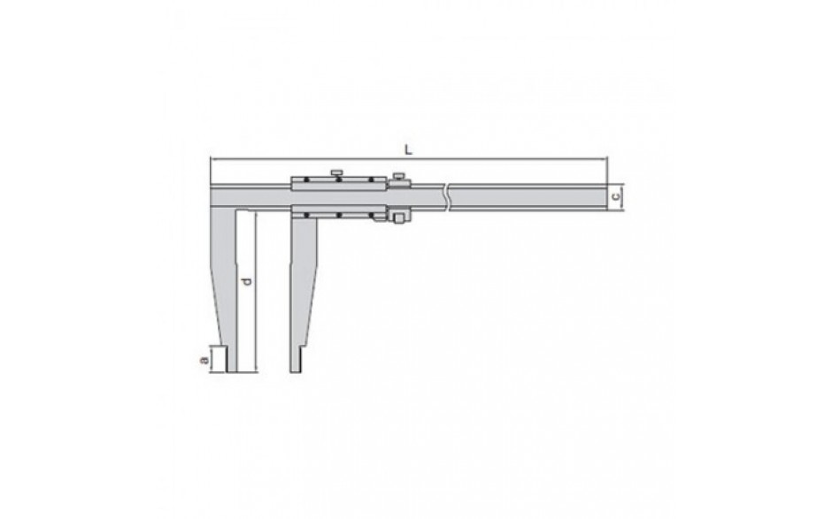 1215-392 | INSIZE SCHUIFMAAT INWENDIG 300 MM
