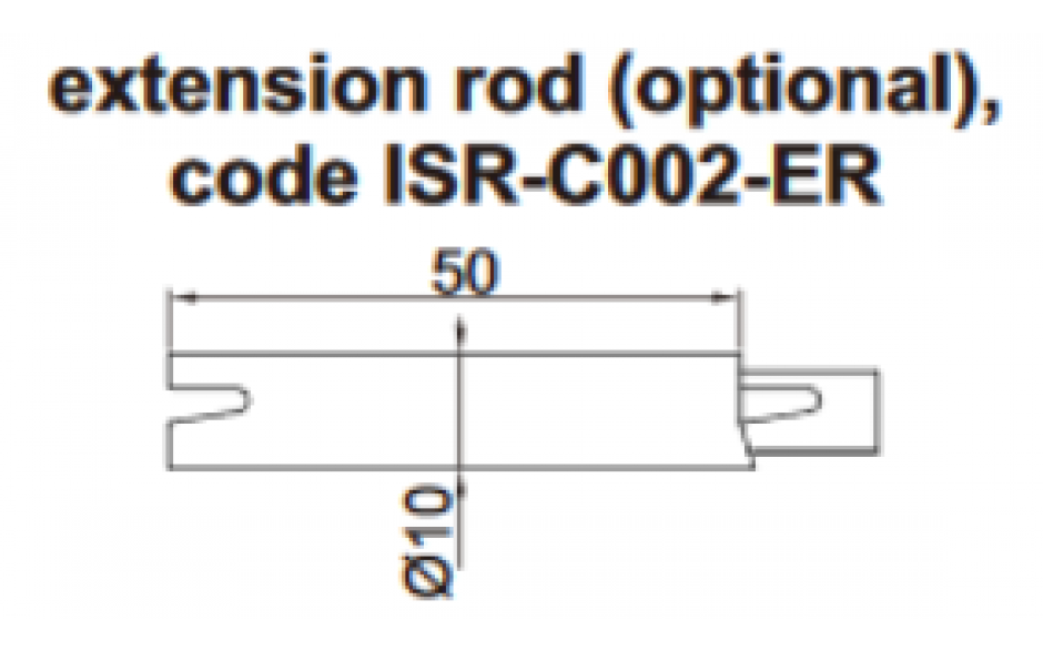 ISR-C002-ER | INSIZE NAALD VERLENGSTUK