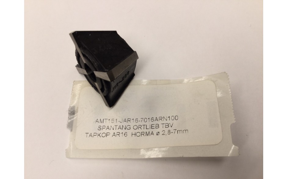 JAR16-7016ARN100 | HORMA SPANTANG ORTLIEB TBV TAPAPPARAAT AR16 ø 2,8-7mm