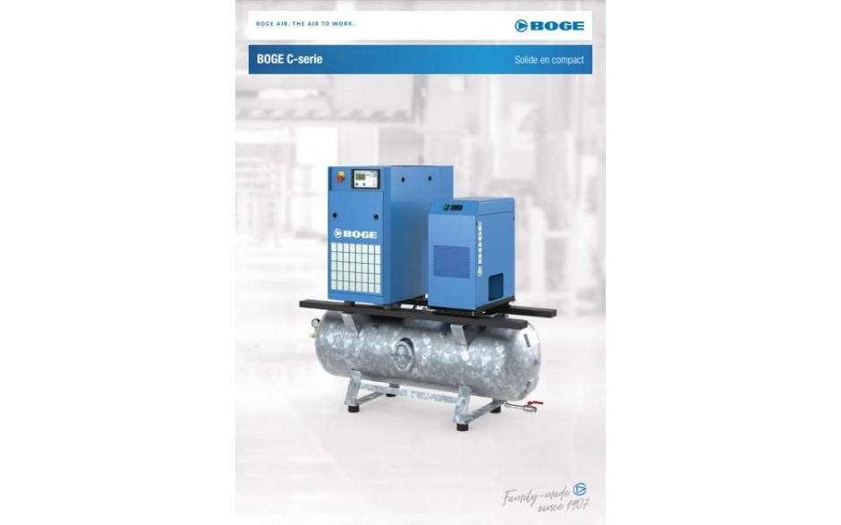 Boge catalogus schroefcompressoren C-serie