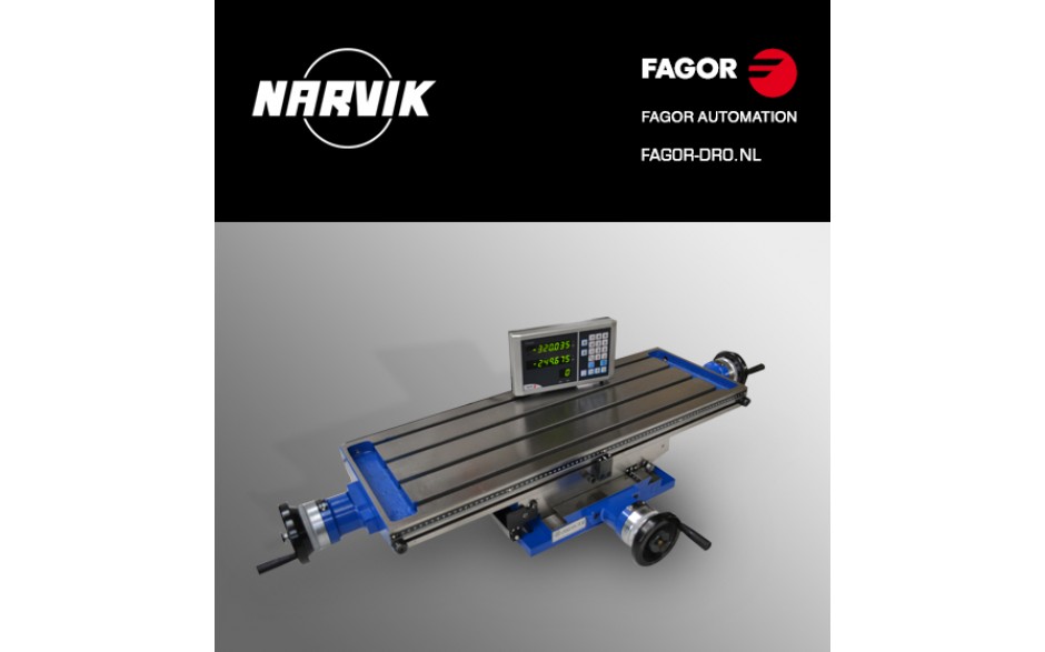 BAS1 - Kruistafel + Fagor Digitale-uitlezing