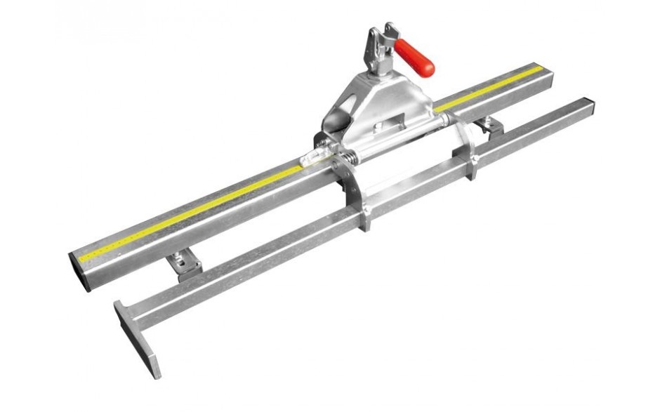 LA-2000 | PROFESSIONELE LENGTE AANSLAG 2M TBV TYPE H/L ROLLENBAAN (ZONDER LOEP)