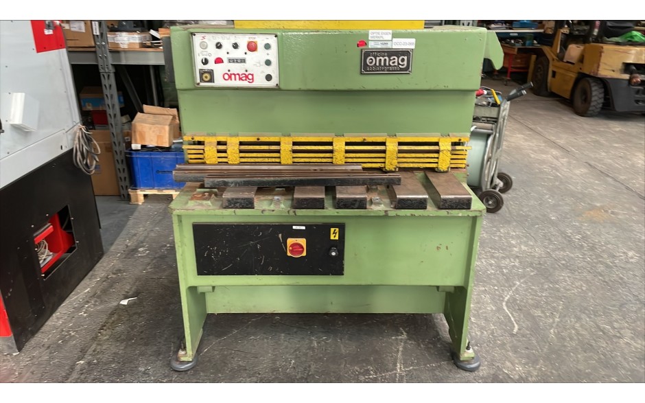 Gebruikte Plaatschaar OMAG CEL104 (OCC-23-068) Cap. 1000X4mm