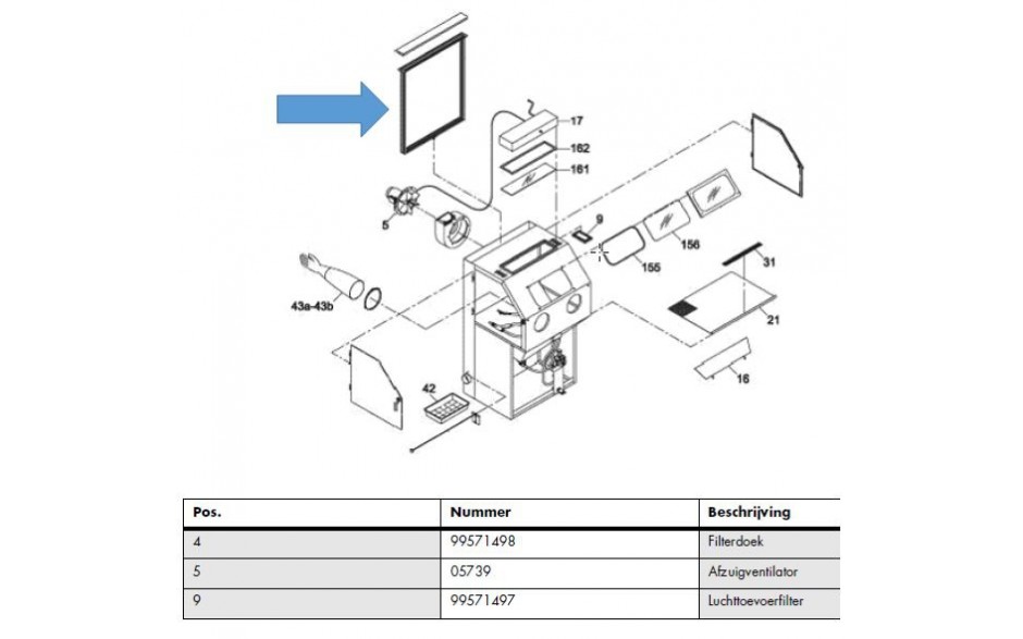 300132905 | ROSLER FILTERDOEK ST1000L