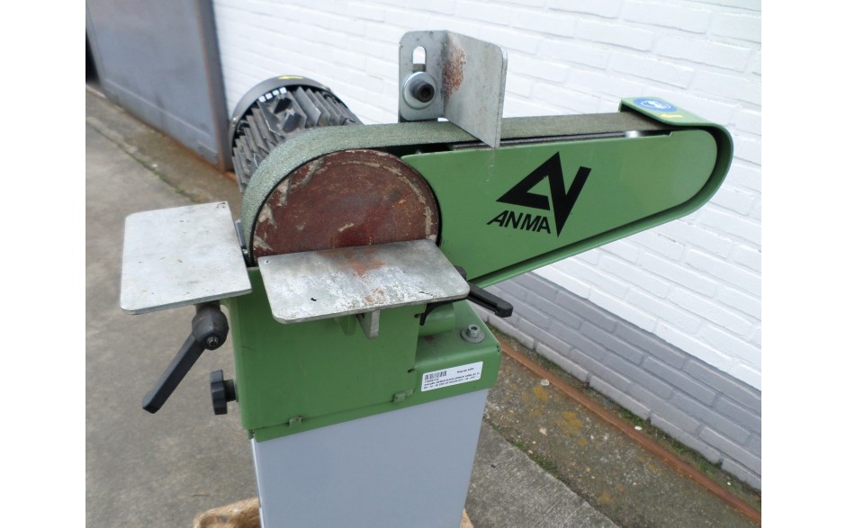 Gebruikte bandschijfslijpmachine ANMA 230V (OCC-24-010) *13793