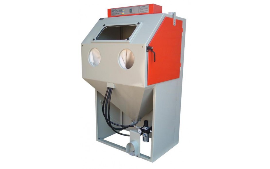 ST1000L | ROSLER Straalcabine incl. afzuiginstallatie