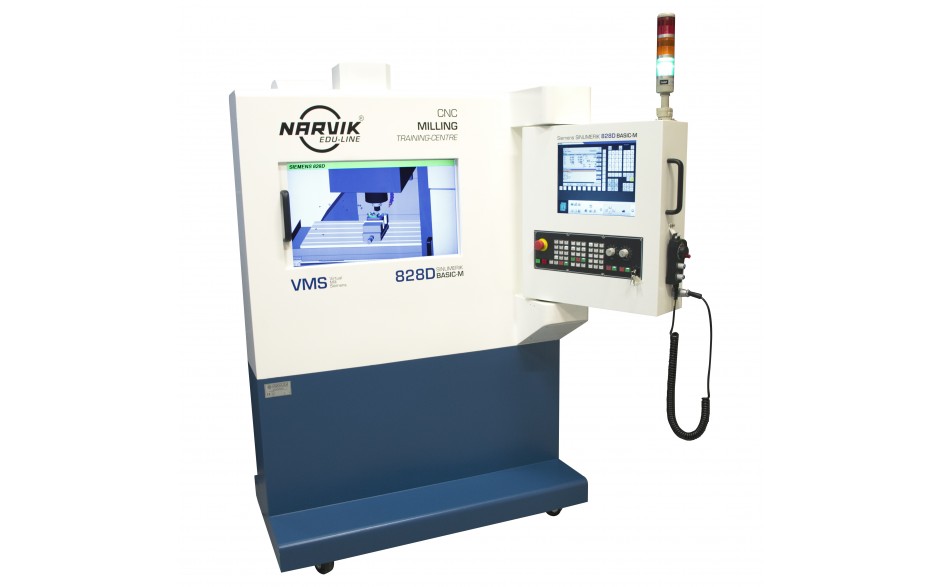 NARVIK EDU-LINE CNC TRAINER "VLS" - DRAAIEN - SIEMENS  828D SINUMERIK BASIC-T