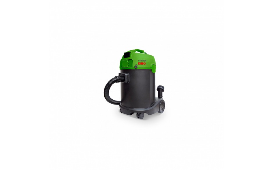 P30WDS | STOFWATERZUIGER 1,3kW/230V (30L - 252m3/u) DIBO  3.108.021 - MODEL MET STOPCONTACT EN INSCHAKELAUTOMAAT