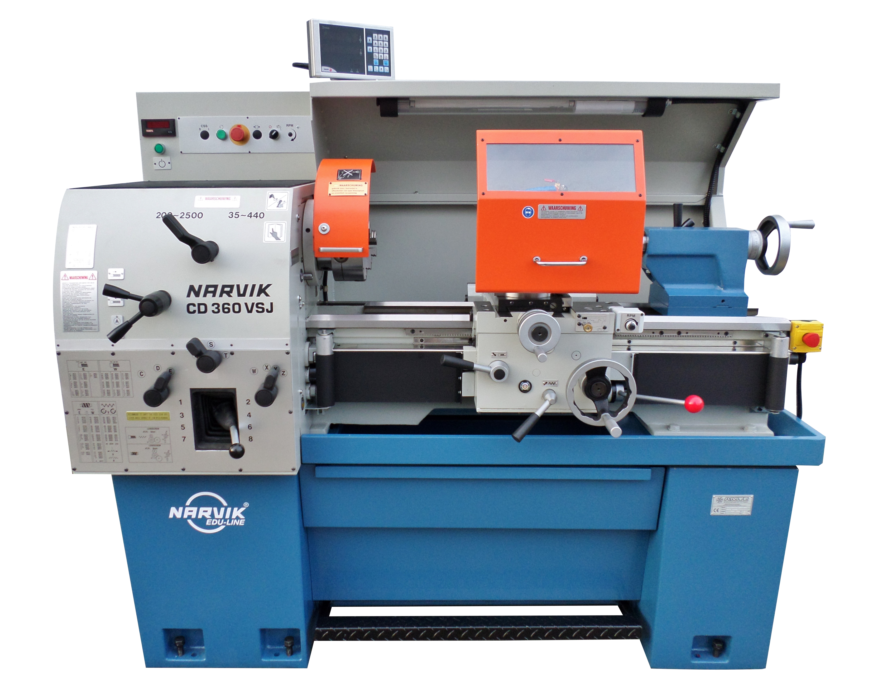 CD-360-VSJ | NARVIK conventionele draaimachine Ø360x750