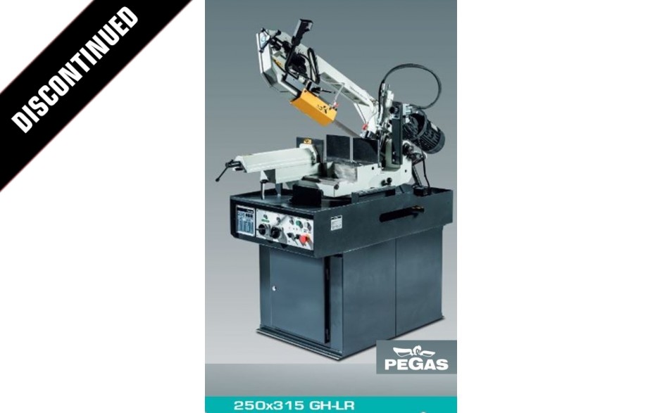 250x315 GH-LR | PEGAS GONDA BANDZAAGMACHINE 2-ZIJDIG VERSTEK