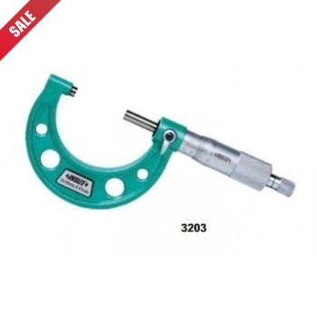 3203-25A | INSIZE ANALOGE UITWENDIGE MICROMETER 0-25 MM 