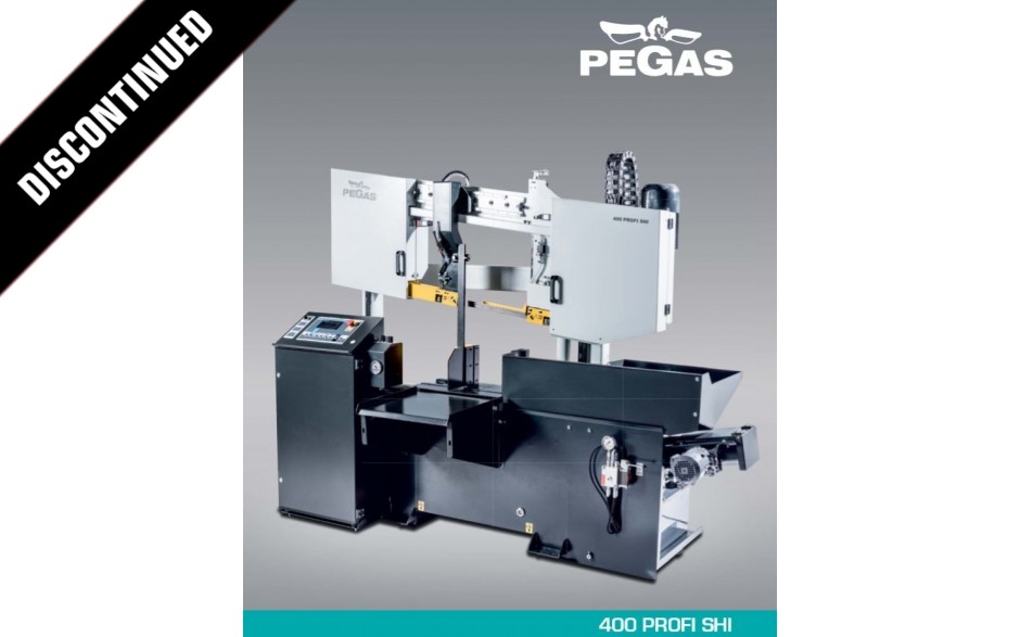400 PROFI SHI | PEGAS GONDA SEMI AUTOMATISCHE BUIZEN BANDZAAGMACHINE