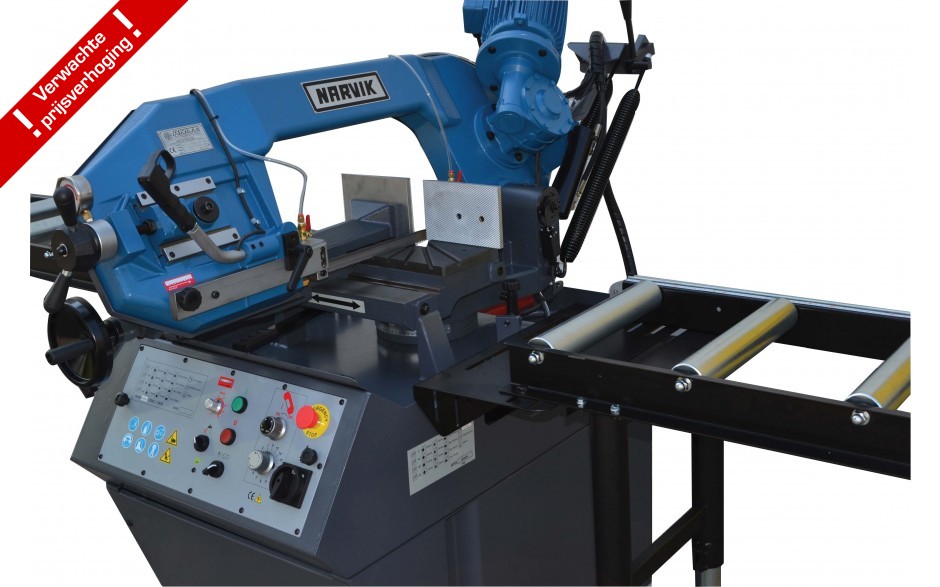 HBZ-255-V | Narvik Dubbel Verstek Bandzaagmachine Ø255mm - VARIO