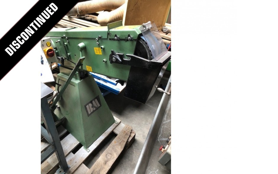 OCC-20-058 | *O GEBRUIKTE KL. 22033 BM 75 BANDSLIJPMACHINE 400V, SCHUURBAND 2000X75MM, MACHINENR. 3008