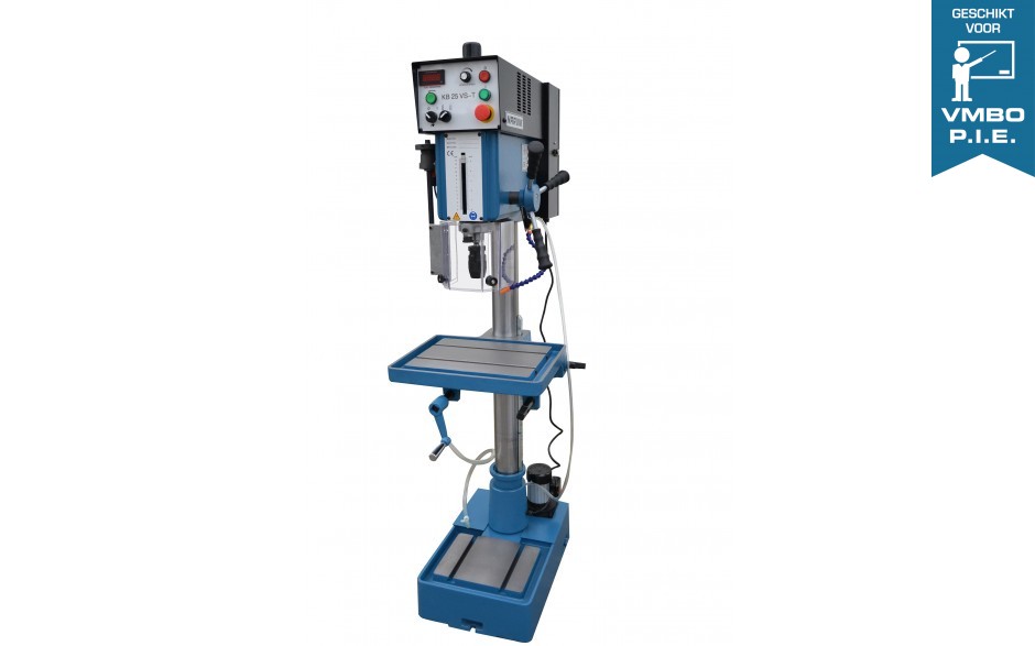 KB25VS-T | NARVIK vario kolomboormachine 25/30mm 400V/1,5kW MK3 met DELTA frequentieregelaar