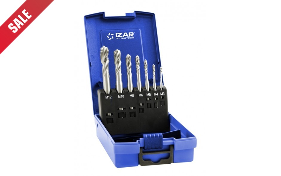 43353 | IZAR 3150 MACHINETAP SET M3 t/m M12 [BLINDE GATEN]