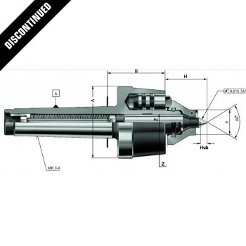 680-50 | Röhm meeneemcenter MK4 (enkel lichaam) 