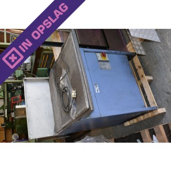 GEBRUIKTE  ECOTAX FB700 230V AFZUIGSLIJPTAFEL SLIJPPLAAT 610x650mm in opslag (OCC-18-043)