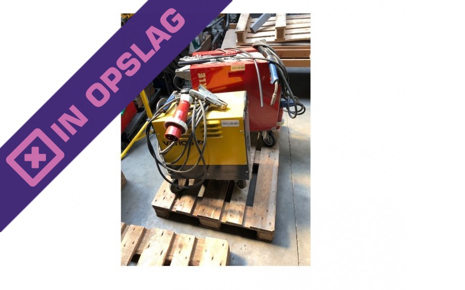 GEBRUIKTE KL. 22033 VARIOS VTB 225 ELEKTRODE LASAPPARAAT 400V - (OCC-20-061) *O 