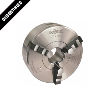 ZS630-315-8 | ROHM ZELFCENTRERENDE 3-KLAUW 315 MM STAAL CAMLOCK D1-8 (DIN 55029) incl. boor-en draaibekken