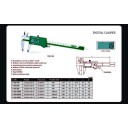 1102-150 | INSIZE DIGITALE SCHUIFMAAT 150MM 0.01MM MET DUIMROLLER