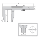 1208-2024 | INSIZE ANALOGE SCHUIFMAAT INWENDIG 2000 MM