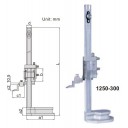 1250-300 | INSIZE HOOGTE SCHUIFMAAT 300 MM (ANALOOG) *** Terug leverbaar 02/06/24 ***