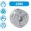 3204-160 | BISON ZELFCENTRERENDE 3-KLAUW 160 MM GIETIJZER DIN 6350