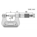 3281-75A | INSIZE SCHROEFDRAAD MICROMETER 50-75 MMR, without measuring tips