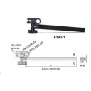 6293-6 | INSIZE VOET VIERKANT 9x9x50MM (Ø8mm & ø4mm) 