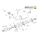 21.1350 | BEWO 250/315 OND. 422 OLIEKEERRING BA 45X62X8