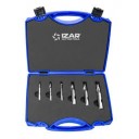 14384 | IZAR 4420 Spiebaanfreesset 4-5-6-8-10-12 MM HSS-Co Weldon Plastic Case