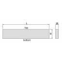 6533-144 | INSIZE VLAKSTUKKENSET 150x10 MM 14-PAREN