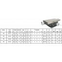 303 - SAIM oriental Kruistafel 330x220mm, met draaiplateau