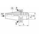 1140.WEL.32 | HORMA CAT40 WELDON OPNAME Ø32mm 