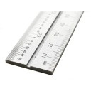 7113-300a - INSIZE stevig liniaal 300mm (dikte 2,2mm / Breed 25mm)