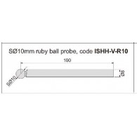 DHG-C-R10 | INSIZE plus Taster ISHH-V-R10 [ Ø10mm - kogel model ]