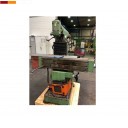 GEBRUIKTE FREESMACHINE METBA MB-3 X550xY400xZ400mm ISO-40 5,9Kw 40-2050 rpm INCL VERT KOP MET PINOLE,  INCL 3as FAGOR DIG.(OCC-20-076)