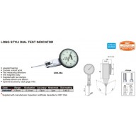 2383-08A | INSIZE PUPYTASTER 0,8 MM MEETKLOK [0,01] LANG MODEL
