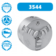 3544-160-4 | BISON ZELFCENTRERENDE 3-KLAUW 160 MM STAAL CAMLOCK D1-4 (DIN 55029)