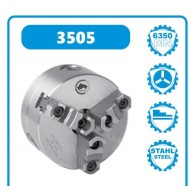 3505-250 | BISON ZELFCENTRERENDE 3-KLAUW 315 MM STAAL DIN 6350