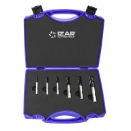 14383 | IZAR 4600 VINGERFREESSET 4-5-6-8-10-12 MM *** TIALSIN *** WELDON PLASTIC CASE 