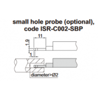 ISR-C002-SBP | INSIZE KLEIN GAT TASTER