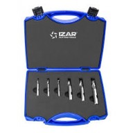 14384 | IZAR 4420 Spiebaanfreesset 4-5-6-8-10-12 MM HSS-Co Weldon Plastic Case