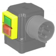 K001110 | KLINGER & BORN TRANSPARANTE RUBBER SCHAKELAARAFDEKKING INCL.RAAM 42MM  (serie K700, K900, K3000) 0001.0551