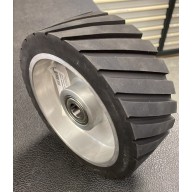 1535005 | TAS-75 OND. KONTAKTWIEL Ø200x75xø20mm RUBBER groeven BEKLEED [SB2075 / BSH20-75/ TAS75] 41593