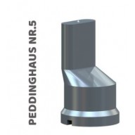 05 1 110 220  | PEDDINGHAUS HORIZONTAAL EXCENTRISCHE PONS SLEUFGAT 11,0X22,0 MM NR.5