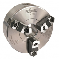 ZSU633-315-8 | ROHM ZELFCENTRERENDE 3-KLAUW 315 MM STAAL CAMLOCK D1-8 (DIN 55029) GB-UB incl. grond-en opzetbekken