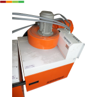GEBRUIKTE KEMPER LASROOK MUURMONTAGE AFZUIGFILTERUNIT  1,1KW 400V MET CONTROLBOX 1200M/h (851000000105) OCC-14-093 | *A 